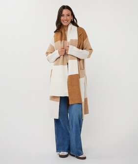 Esqualo Cardigan long blocks