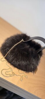 CT Beo Handtasje bruin imitatiebont 