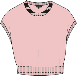 Mexx Knitted top I Light Pink