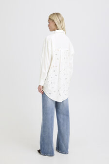 B-Young BYJESSEL LONG SHIRT I Marshmallow