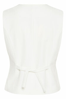 B-Young BYDECERI WAISTCOAT 2 I Marshmallow - White