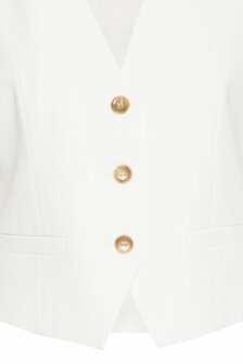 B-Young BYDECERI WAISTCOAT 2 I Marshmallow - White