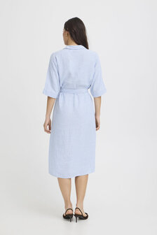 B-Young BYFALAKKA SHIRT DRESS 2 I BLUE STRIPE