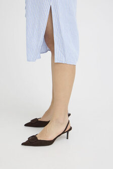 B-Young BYFALAKKA SHIRT DRESS 2 I BLUE STRIPE