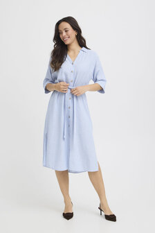 B-Young BYFALAKKA SHIRT DRESS 2 I BLUE STRIPE