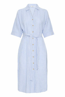 B-Young BYFALAKKA SHIRT DRESS 2 I BLUE STRIPE