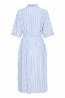 B-Young BYFALAKKA SHIRT DRESS 2 I BLUE STRIPE
