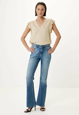 Mexx Evy High Waist Jeans Blauw