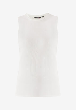 Mexx Basic rib top white