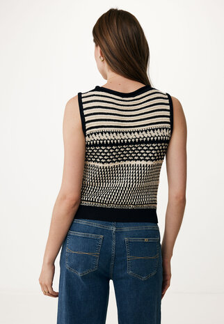 Mexx Crochet knitted top
