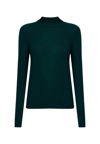 Mexx-long sleeve cashmere dark green