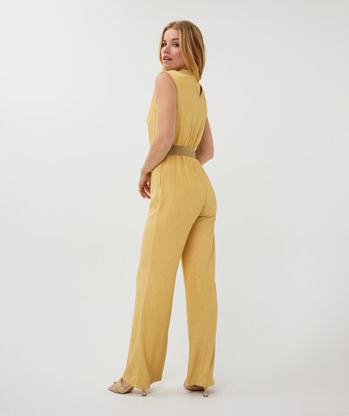 ESQUALO Jumpsuit fancy crinkle