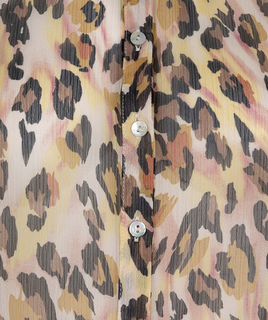 ESQUALO Blouse basic Leopard Dream