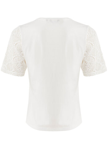 Mexx Crochet sleeve top