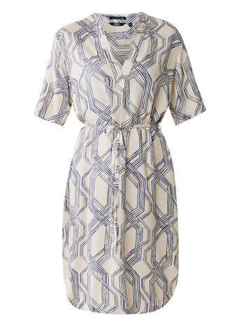 Mexx Regular swirl chain print dress