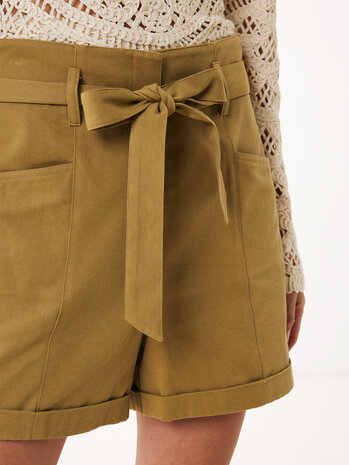Mexx Paperbag shorts camouflage green