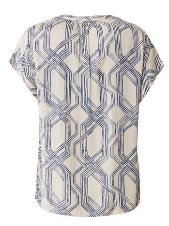 Mexx Swirl chain print blouse