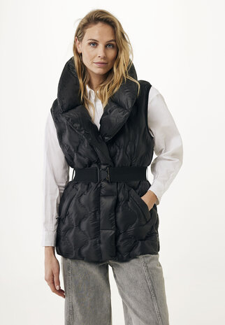 Mexx Belted Bodywarmer Black
