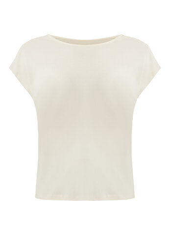 Mexx V-back top - Cream
