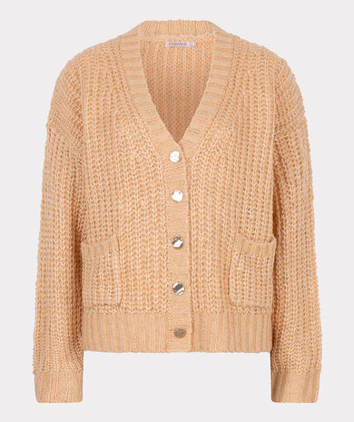 Esqualo Cardigan oversize lurex - Candy