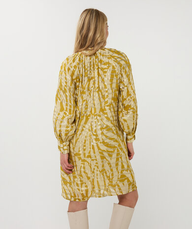 ESQUALO Dress golden zebra