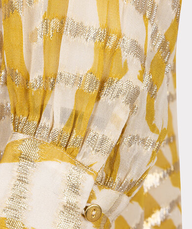 ESQUALO Dress golden zebra