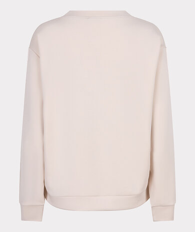 Esqualo Sweater rhinestones modal - natural