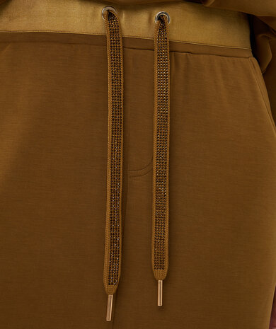 Esqualo Skirt midi modal - Olive