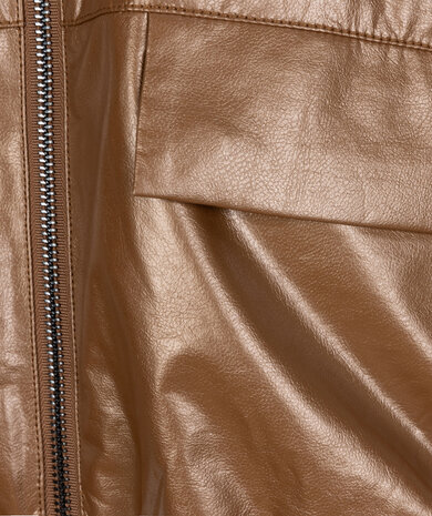 ESQUALO Bodywarmer Metallic PU - Bronze Metalli
