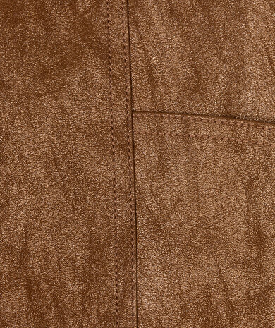 ESQUALO Skirt sporty metallic PU