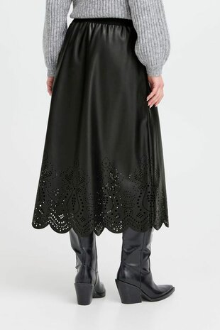 B-Young BYDENSIO SKIRT - Meteorite - Black