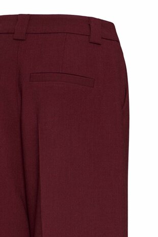 B-Young BYDANTA WIDE LEG PANTS - Roan Rouge Mel