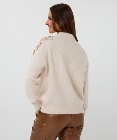 Esqualo Sweater sequins
