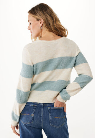 Mexx Fancy V-neck jumper I Cream