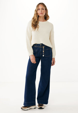 Mexx Aspen boxy sweater I Cream