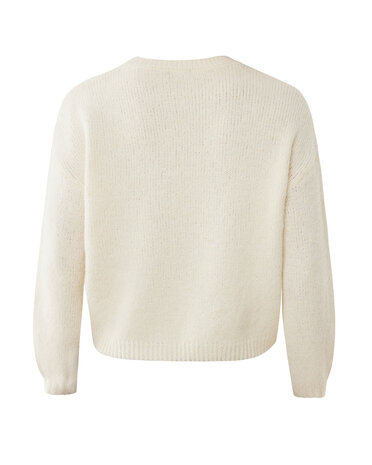 Mexx Aspen boxy sweater I Cream