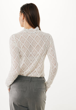 Mexx Ajour long sleeve top I Cream