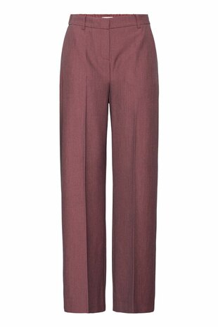 B-Young BYDANTA WIDE LEG PANTS 2 - Roan Rouge Mel