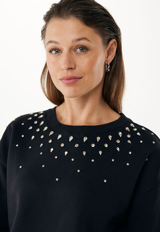 Mexx Embellished sweater I Black