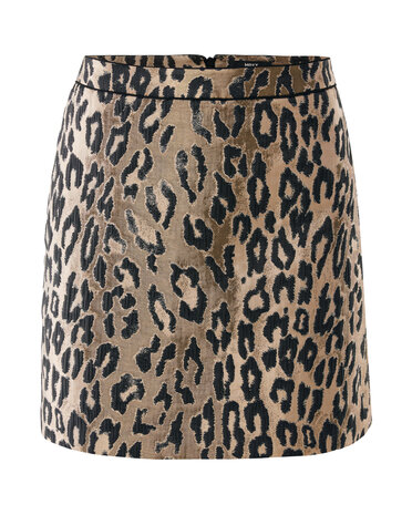 Mexx Animal jacquard skirt leopard I Multicolor