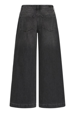 B-Young BYKANOA WIDE JEANS - Black Denim