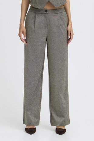 B-Young BYSATI Trousers I Frosted Almond Melange