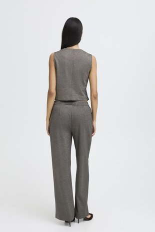 B-Young BYSATI Waistcoat I Frosted Almond Melange