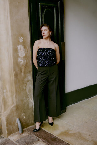 B-Young  BYDENOA Trousers I True Black