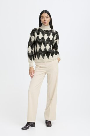 B-Young BYOMHU Pullover I Birch melange