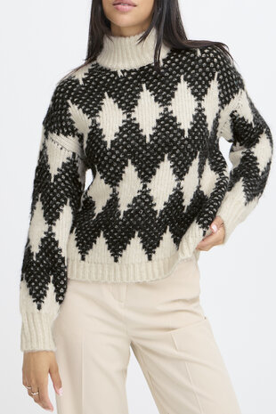 B-Young BYOMHU Pullover I Birch melange
