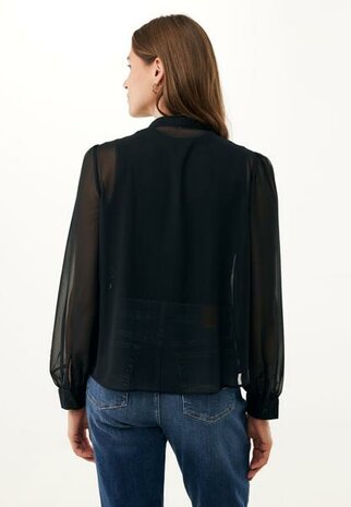 Mexx Lace detail blouse I Black