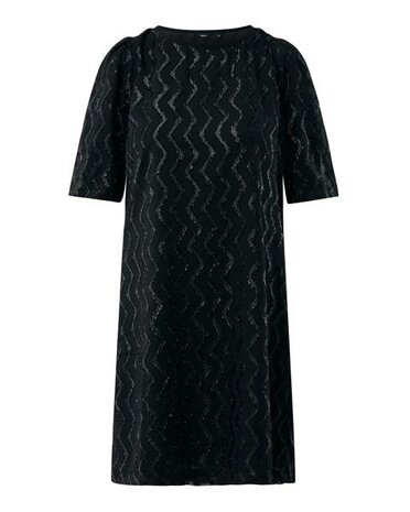 Mexx Glitter pattern organza dress I Black