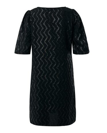 Mexx Glitter pattern organza dress I Black