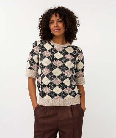 Esqualo Sweater argyle I Multi Color